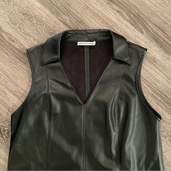 Alexander Wang vegan leather dress - Picture 2 of 7